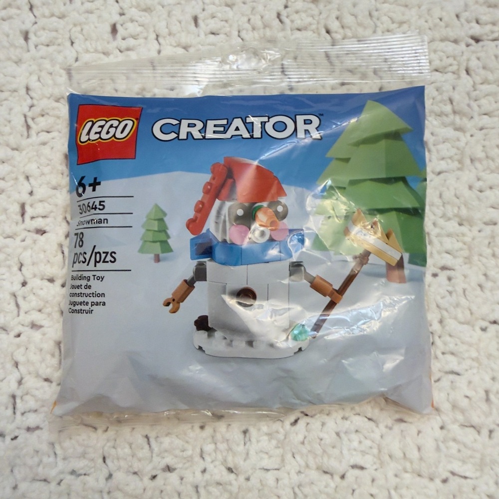 LEGO CREATOR: Snowman‎ (30645) Building Toy Kids Gift Collector